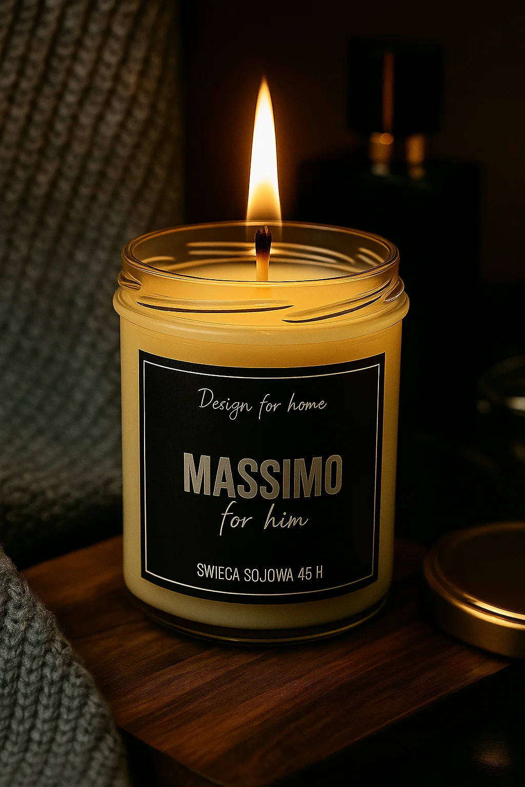 Świeca sojowa "Massimo for him"