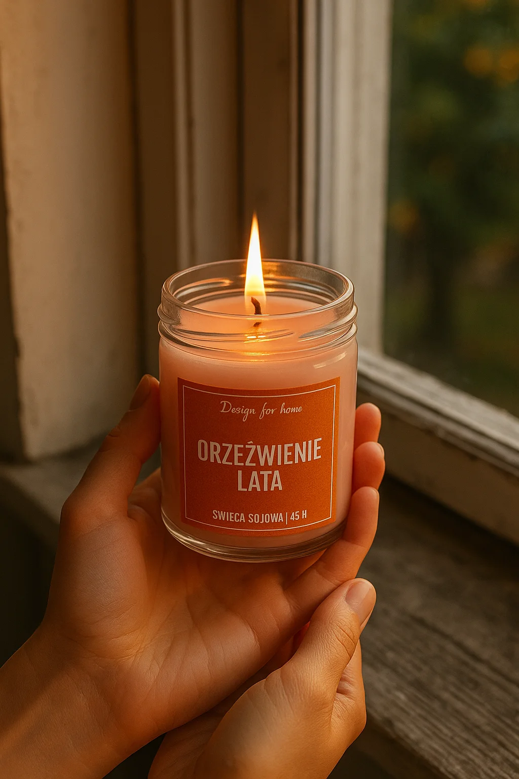 Świeca sojowa „Orzeźwienie Lata” - obrazek 2